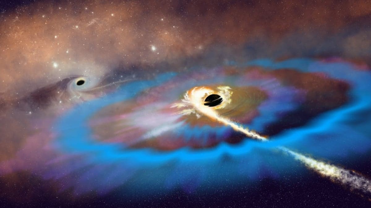 A giant black hole is lost in space. Here's how it's shocking astronomers.