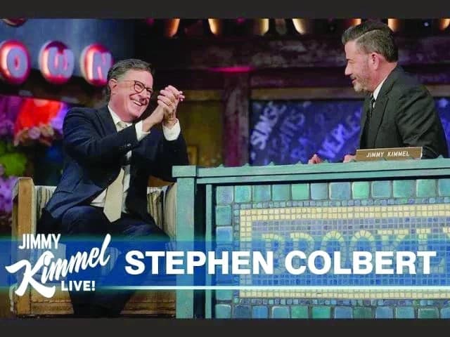 Colbert shares 'emotional moment' in his career | The Express Tribune