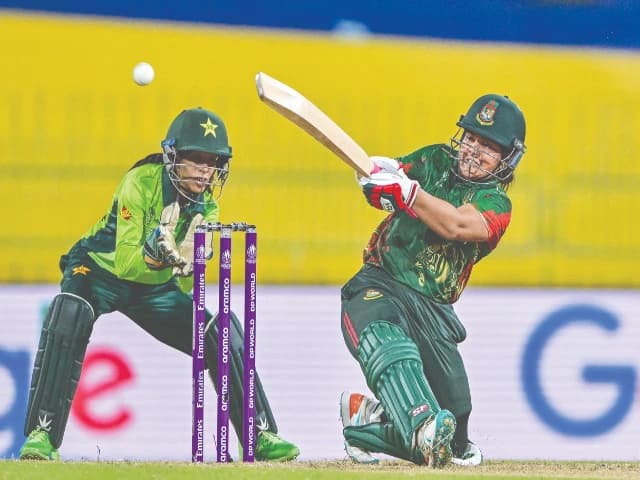 Bangladesh cruise to win over Pakistan in Women's World Cup | The Express Tribune