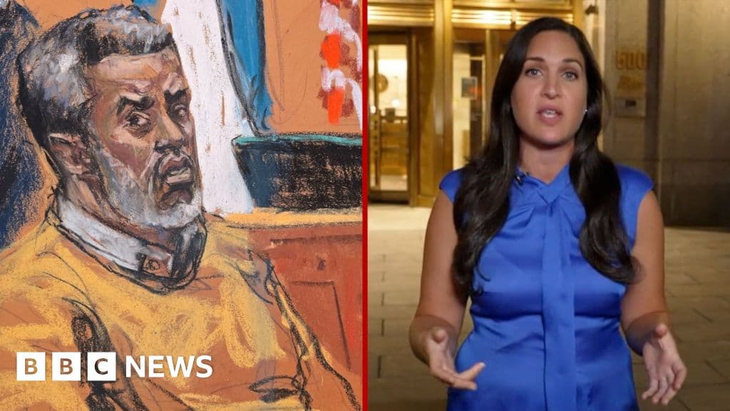 How Diddy's emotional day in court unfolded as he was sentenced