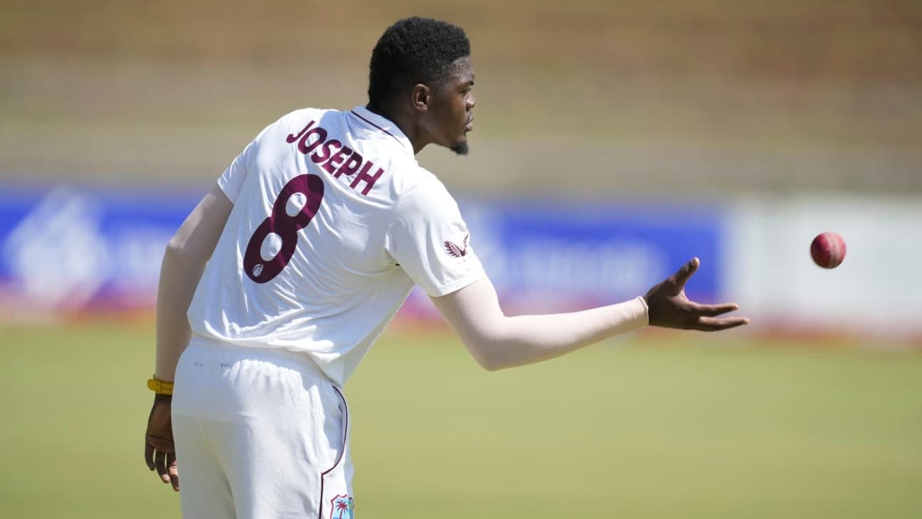 Alzarri Joseph ruled out of India Test series with lower-back injury