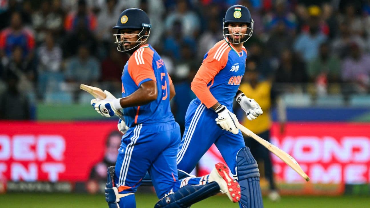 Abhishek, Tilak, Samson lift India to 202